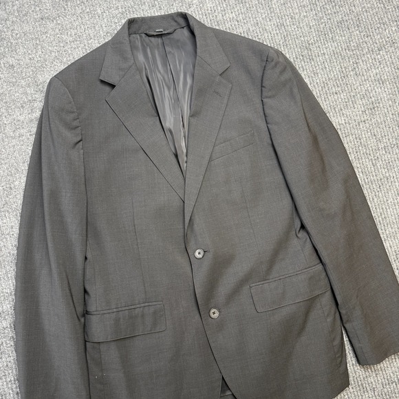 Bonobos Other - Bonobos Blazer Mens 40R Slim Fit Gray Marzotta Wool Suit Jacket Unstructured